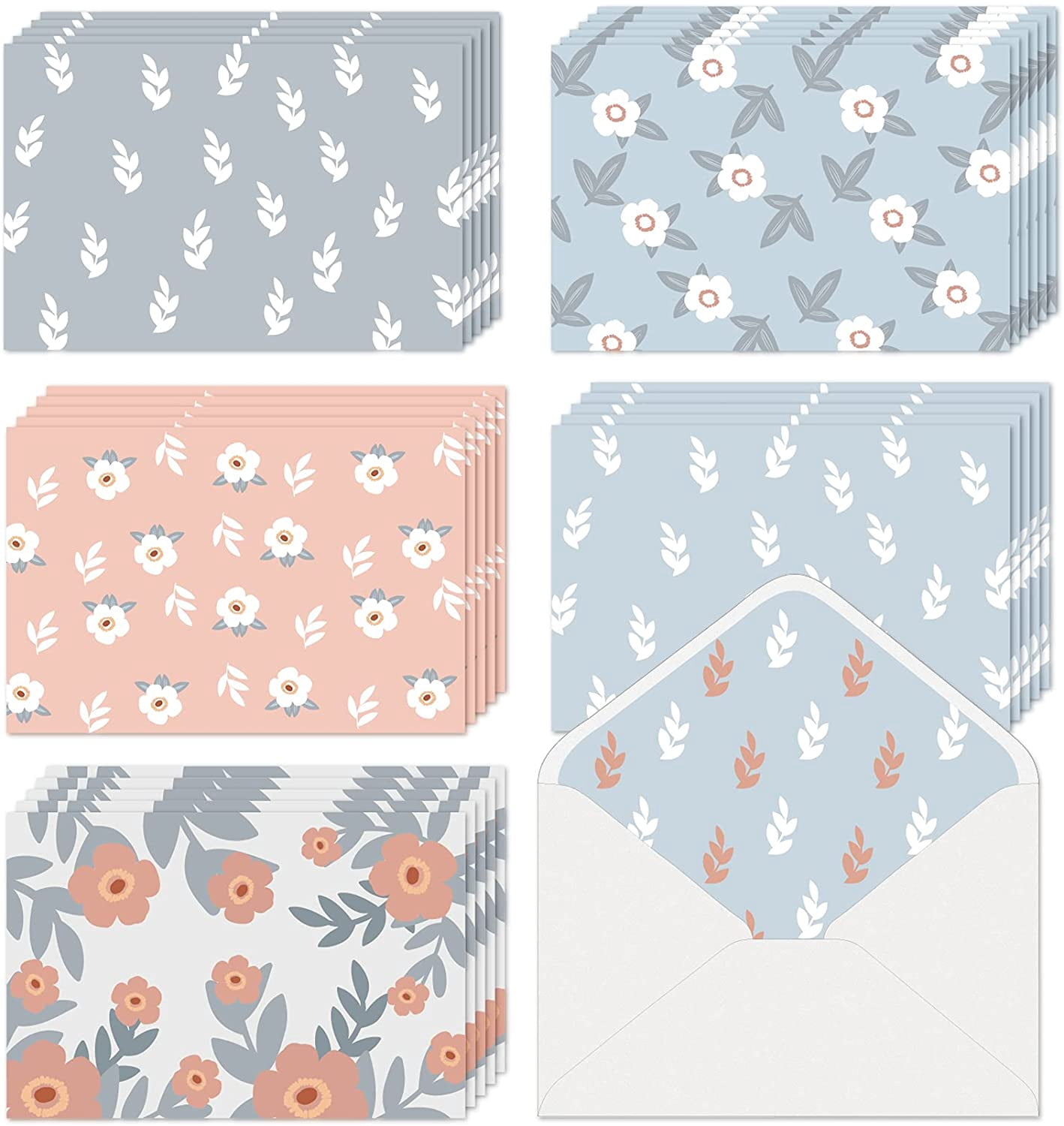Paper & Party Supplies Paper Set of 8 Blank Notecards Musical Boxed Set ...