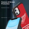thumbnail image 5 of Apple iPhone 11 - NHL Licensed Detroit Red Wings Team Logo on Jersey Textured Dual Layer Case, 5 of 5