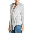 thumbnail image 2 of KOGMO Womens Classic Open Front Lightweight Flyaway Soft Drape Cardigan Shawl (S-3X), 2 of 3