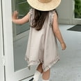 thumbnail image 2 of Vedolay Casual Dresses for Girls Sleeveless Straps A-Line Flowy Sundress,Z3-Grey 7-8 Years, 2 of 5
