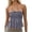 Grey, variant on Smocked Tube Tops for Women, Ruffle Trim Strapless, Cute Peplum Summer Going Out Vacation Top Sleeveless Red M