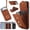 Brown (Long Shoulder Strap+Short Wrist Strap), variant on Kryonix for iPhone Air Wallet Case,Crossbody Purse with Wrist Strap Lanyard Handbag,RFID Blocking Card Holders,360 ° Rotation Ring Kickstand