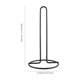 thumbnail image 5 of 1pc Nordic Style Metal Iron Paper Towel Holder, Freestanding Kitchen Tissue Stand For Oil Absorbing Paper Towel, 5 of 5