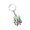 A, variant on Realistic Tooth Shaped Keychain Craft from Sturdy Zines Alloy Materials for Dentals Industry Promotion Casual Wear
