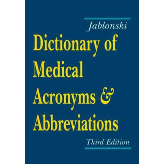 Pre-Owned Dictionary of Medical Acronyms and Abbreviations (Paperback) 1560532645 9781560532644