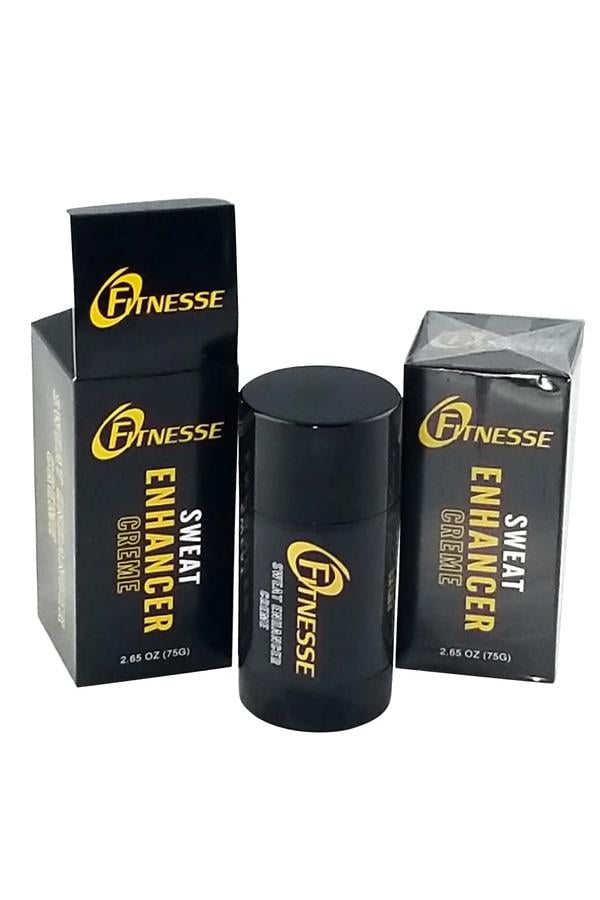 Fitnesse Sweat Workout Enhancer Roll On Cream for Weight Loss, 100% Natural with Jojoba Oil, 2.65 oz