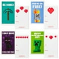thumbnail image 5 of Hallmark Valentines Day Cards for Kids and Mailbox for Classroom Exchange, Minecraft (1 Box, 32 Valentine Cards, 35 Stickers, 1 Teacher Card), 5 of 7