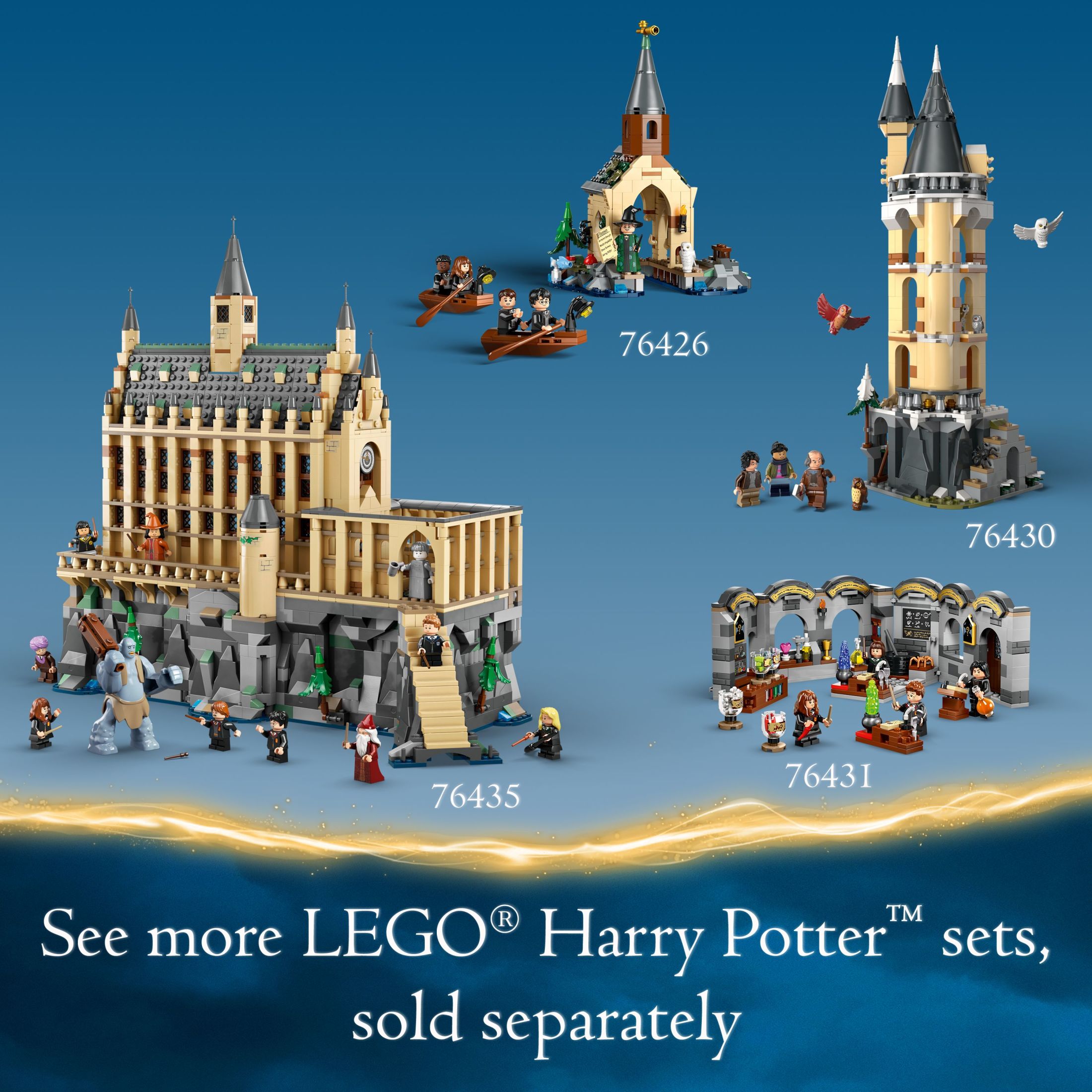 LEGO Harry Potter Torneo de los Tres Magos: La Llegada Juguete de Construcción - Juguete de Juego de Roles para Niños, Niñas y Niños, Mayores de 10 años - Regalos de Harry Potter para Fans - 76440 8