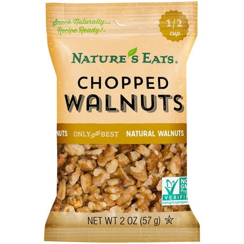 Nature's Eats Chopped Walnuts, 2 oz