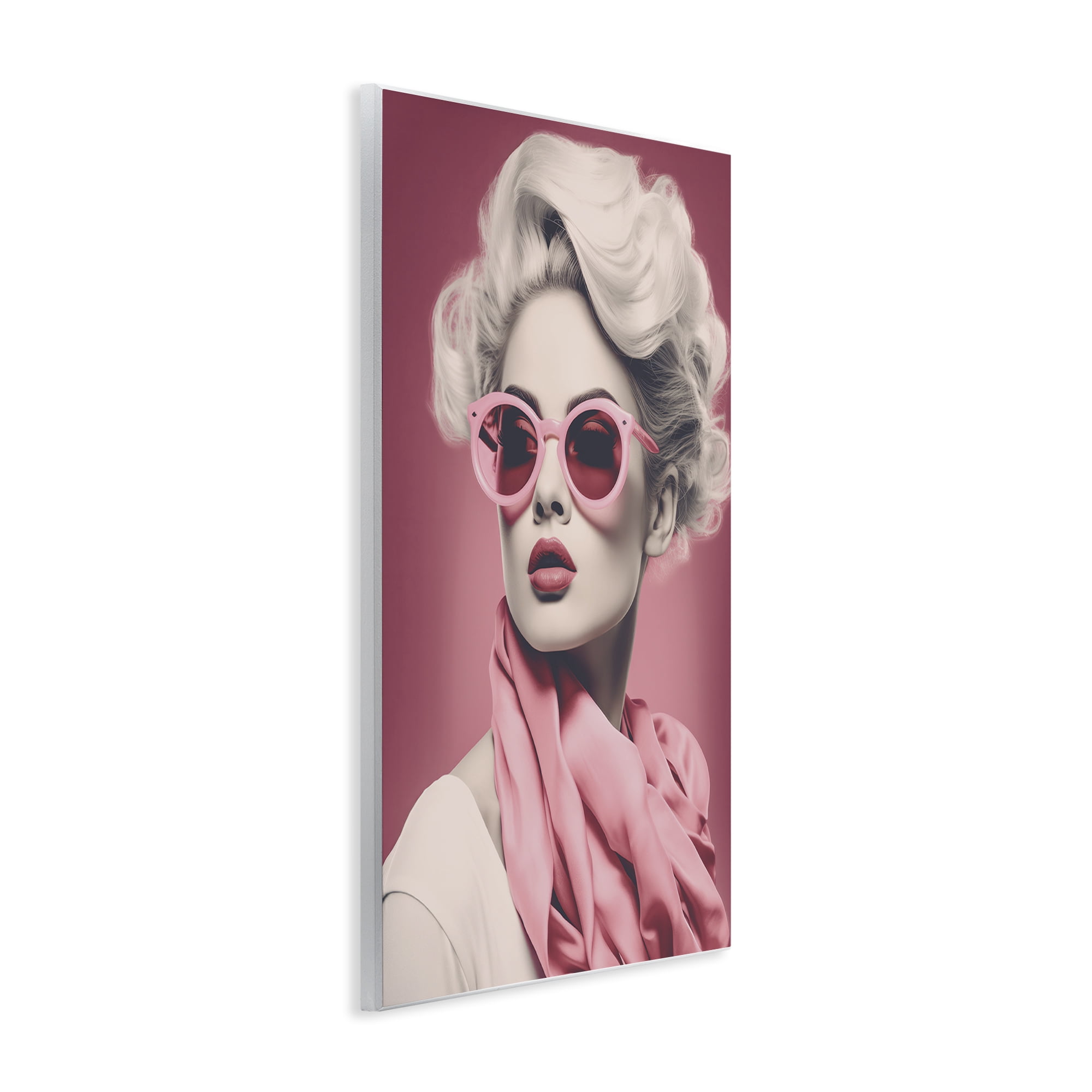 Stupell Industries Iconic Retro Chic Portrait Wall Plaque Art, design by Andrea Haase
