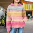 thumbnail image 1 of EnJoCho Chandail à Capuche pour Filles, Printemps Automne Hiver, Imprimé Rétro, Manches Longues, Confortable, Mignon, 1 of 7