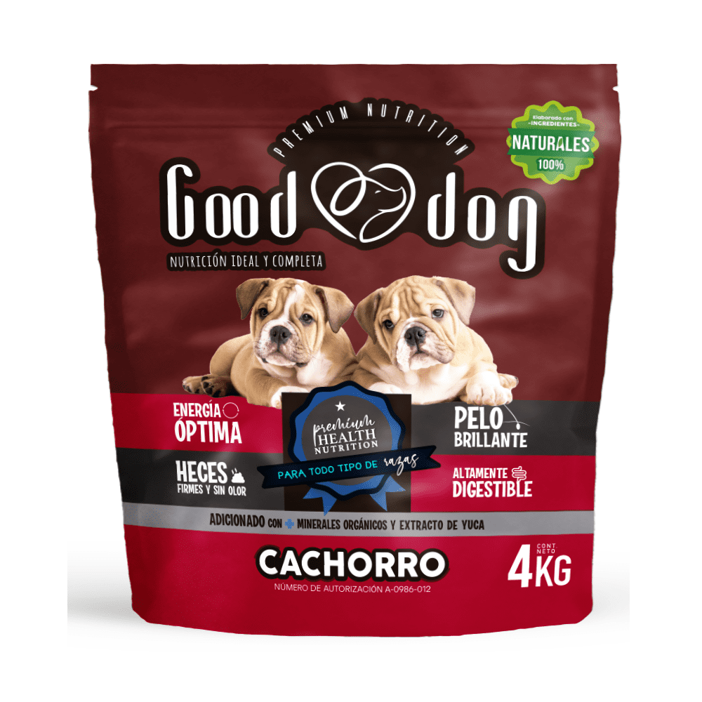 Croqueta Good Dog Alimento Premium Perro Cachorro 4 Kg