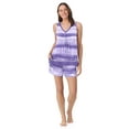 thumbnail image 6 of Layla Women's Sleepwear 2-Piece Knit Tank and Shorty Boxer Pajama Set, XS-4X, 6 of 6