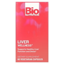 Bio Nutrition - Liver Wellness - 60 Vegetarian Capsules