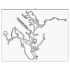 Genuine OE Volvo Engine Harness - 31376165