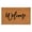 Black, variant on Calloway Mills 108422436 24 x 36 in. Cursive Welcome Doormat, Tan & Black