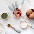 thumbnail image 4 of Cook with Color Measuring Cups and Measuring Spoons, 8 Piece Stainless Steel Set, 4 of 5