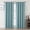 Aqua, variant on MKHILL Aether Blackout Curtains Light Green Set of 2, 63 Inch Length Rod Pocket Thermal Insulated Light Blocking Window Drapes, Each 40" W x 63" L, Light Green