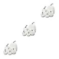thumbnail image 3 of stanreset 8pcs/set Pumpkin For Decoration Realistic VersatilityFor Thanksgiving And Halloween Themes white 3Set, 3 of 6