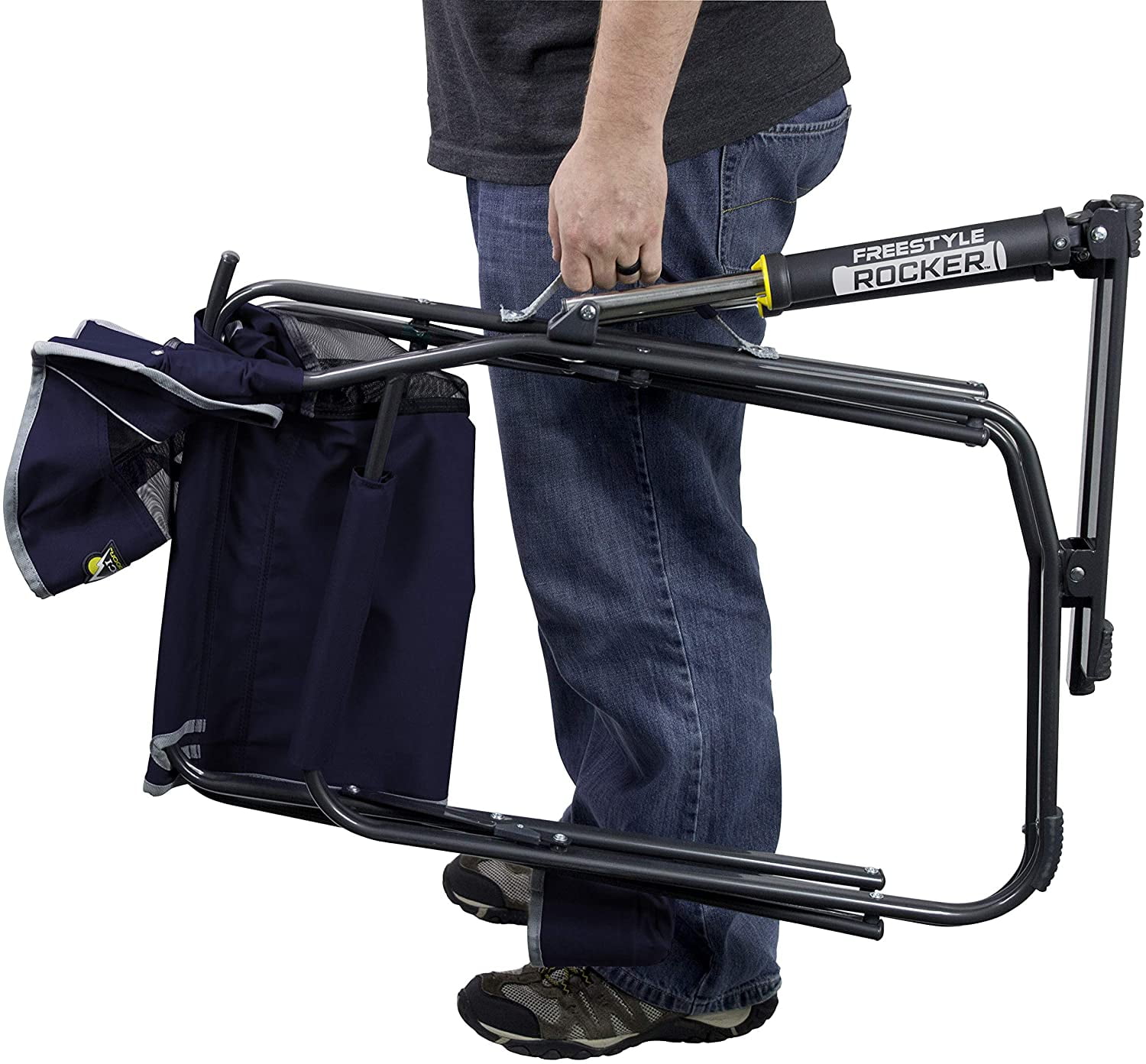 outdoor freestyle rocker portable folding rocking chair