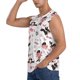 thumbnail image 3 of Balery Dachshund Dog Puppy Camisetas sin mangas para hombre, absorbe la humedad y protege contra el mal olor.-3X-Large, 3 of 7