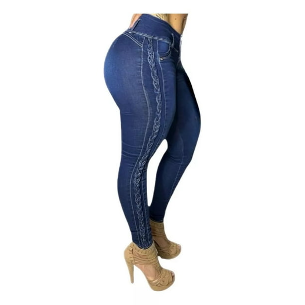 Jeans Dama Colombiano Push Up Mujer Mayoreo Walmart en línea
