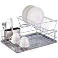 thumbnail image 3 of 2-Tier 3 Piece Steel Dish Drainer, 3 of 4