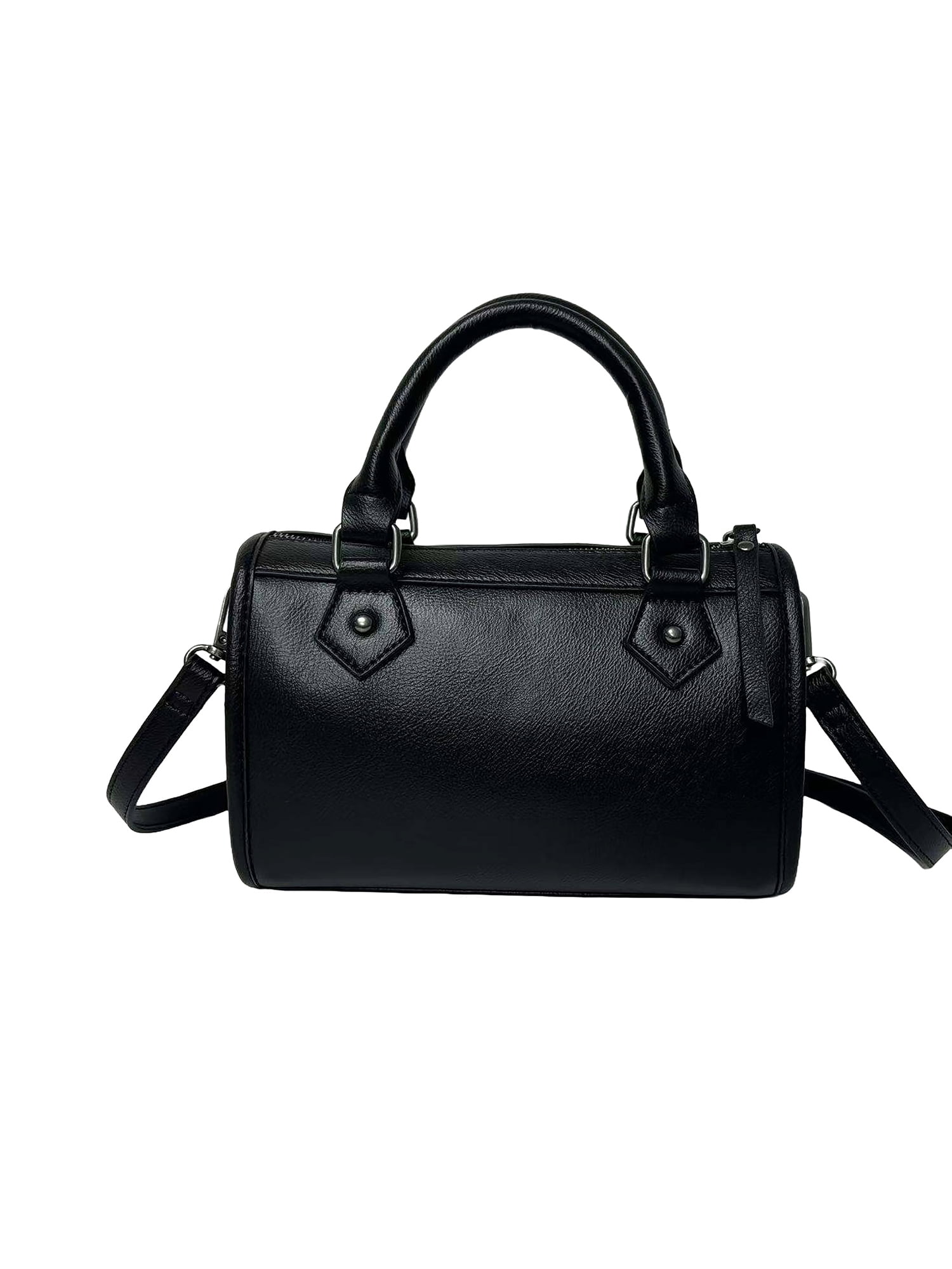Ed Hardy Women's Merit Small Satchel Crossbody Bag, Black