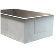 thumbnail image 5 of Contempo Living  42 in. Undermount Double Bowl 60 by 40 Zero Radius Kitchen Sink - Stainless Steel, 5 of 5