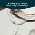 thumbnail image 2 of Libbey Paneled Martini Glasses Set of 4, 9.5 Oz Fine Ribbed Modern Martini Glasses, Dishwasher Safe Martini Cocktail Glasses for Cocktail Parties, 2 of 6