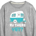 thumbnail image 3 of Instant Message - Camping - RV There Yet? - Toddler & Youth Long Sleeve Graphic T-Shirt, 3 of 6