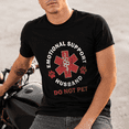 thumbnail image 3 of Jollimate Emotional Support Husband Shirt, Funny Medical Cross Tee, Novelty Gift for Men, 3 of 6