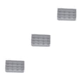 thumbnail image 2 of Guardurnaity Extensión Correa Sujetador Extensor Hebilla 4 Gancho Transpirable Práctico Ajustable Íntimos Apretados Gadgets 3 Filas gris plateado Type1 NO1, 2 of 6