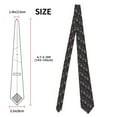 thumbnail image 2 of Balery Snake Sleep Corbata Clásica de Seda para Hombre, Corbata Tejida Jacquard, Corbatas Formales para Negocios y Bodas, 2 of 7