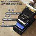 thumbnail image 4 of Vinsett 3 Drawer File Cabinet Steel Filing Cabinet A4 Legal Letter Black, 4 of 10