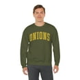 thumbnail image 6 of Onion Sweatshirt Gifts Crew Neck Shirt Long Sleeve Unisex, 6 of 7