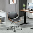thumbnail image 2 of Vinsetto Low-Back Office Chair Task Chair w/ Armless Curved Seat, Black, 2 of 10