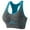Blue, variant on High Impact Sports Bras for Women Wirefree Sports Bra for Women Workout Bras for Women Racerback Bras Yoga Bras