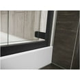 thumbnail image 7 of Kohler 706000-L-BL 62 in. Levity Sliding Bath Door with 0.25 in. Thick Glass - Matte Black, 7 of 7