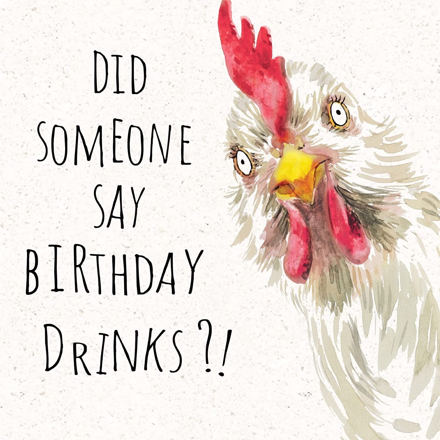 Twizler Funny Birthday Card Chicken – Funny Card Birthday – Happy Birthday  Card – Funny Birthday Card Men – Funny Birthday Card Women – Funny Birthday  Card For Him – Funny Birthday Card For Her 