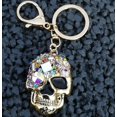 thumbnail image 4 of Skull Keychain Keychain Trendy and Punk Style Key Chain Unisex Gift for Friends,Multi-color, 4 of 4