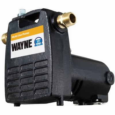 Cast Iron Portable Utility Pump, .5-HP Motor -PC4