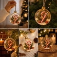 thumbnail image 5 of Christmas Lighted Decorative Ball, LED Glowing Ornament for Tree Window Ceiling Porch, Battery Powered Festive Light Ball for Holiday Party Home Ambiance Enhancement,Z019, 5 of 7