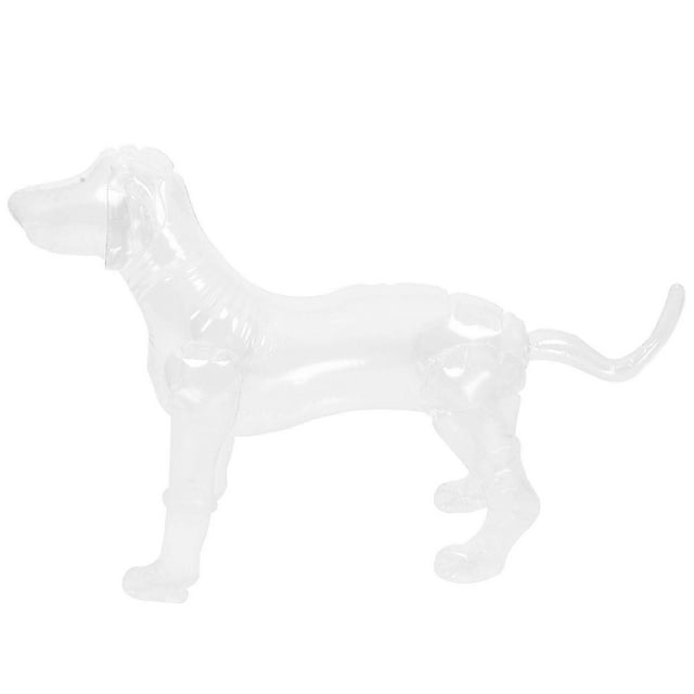 Inflatable Dog Prop Dog Mannequin Standing Model Inflatable Dog Display Stand for Clothing