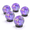 Multicolor-6 globes, variant on Multicolor 4 Globes Solar Globe Outdoor Landscape Walkway Garden Lights