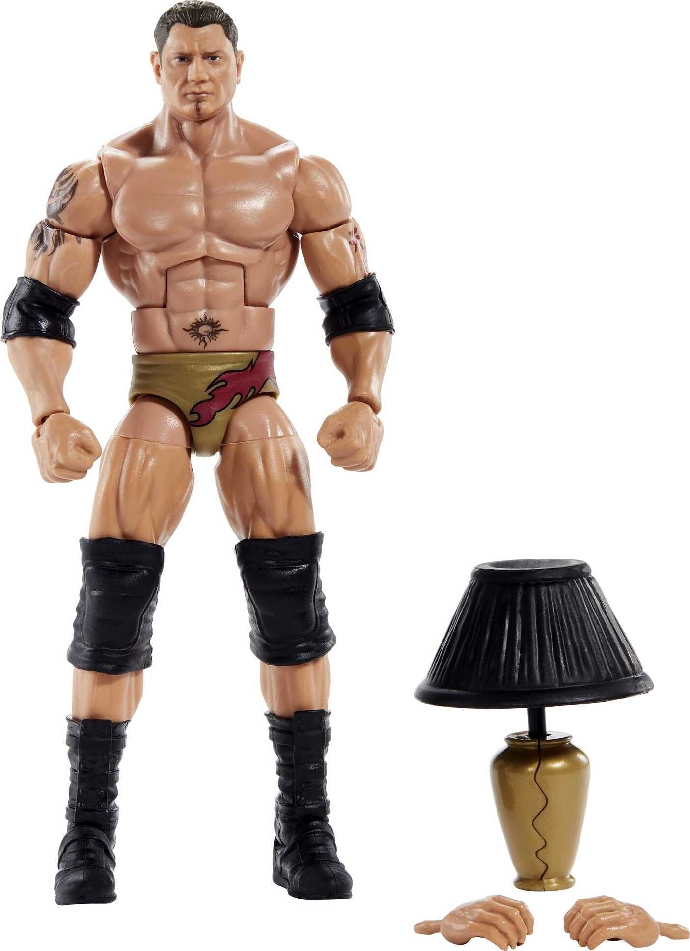 WWE Ruthless Aggression Elite Collection Action Figures with Accessories  (6-inch) (Styles May Vary)