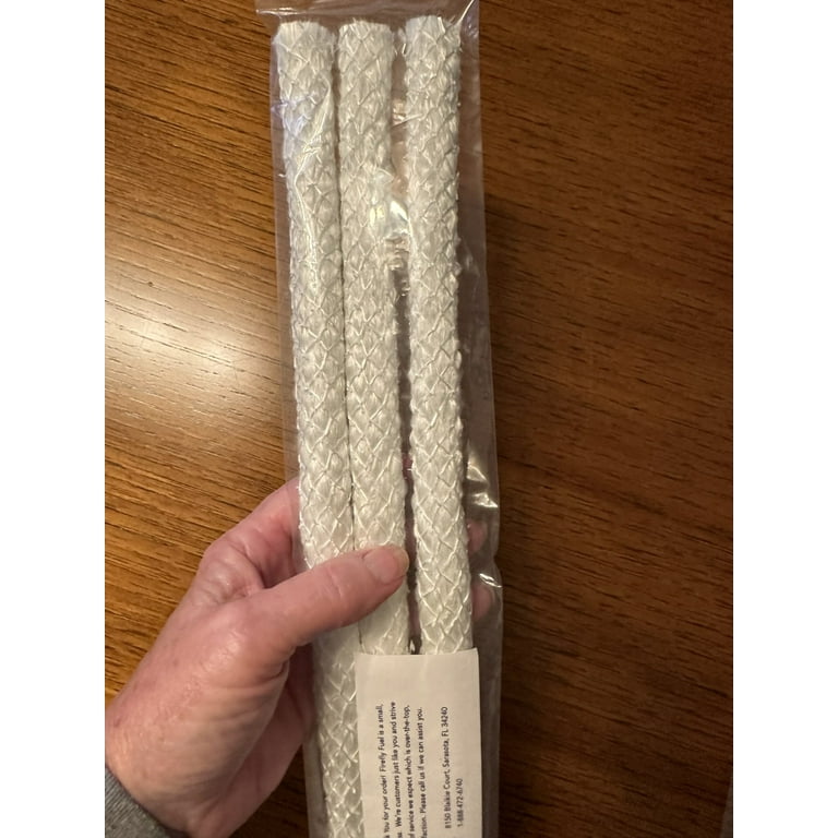Firefly Replacement Fiberglass Tiki Torch Wicks - 6 Inches, 12 Inches, and 16 Inches - Made in USA Firefly Replacement Fiberglass Tiki Torch Wicks - 6 Inches, 12 Inches, and 16 Inches - Made in USA