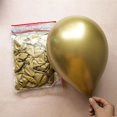 thumbnail image 1 of 100 piezas metálico rosa oro plata azul oro púrpura globo boda feliz cumpleaños látex Metal cromo globos aire helio Balon Zhivalor 2026566-2, 1 of 1