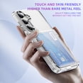 thumbnail image 4 of Decase Transparent Wallet Case for Samsung Galaxy S25,Wallet Case with Card Holder Kickstand Card Holder Clear Hard+PC Soft TPU Hybrid Shockproof Cover for Samsung Galaxy S25 Phone Case,Clear, 4 of 7