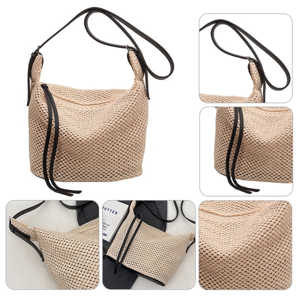 Bolso Tejido Mujer Ehuebsd Hobo Cierre Gran Capacidad Viajes Al Aire Libre
